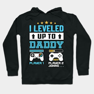 I Leveled Up To 2024 Soon To Be Dad 2024 Hoodie